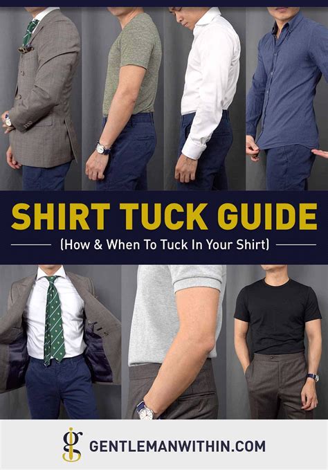 How to Tuck in Your Shirt & Keep it Tucked (The Definitive Guide).